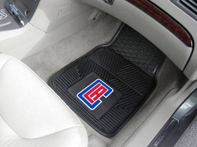 Los Angeles Clippers Heavy Duty Vinyl Car Mats - Click Image to Close