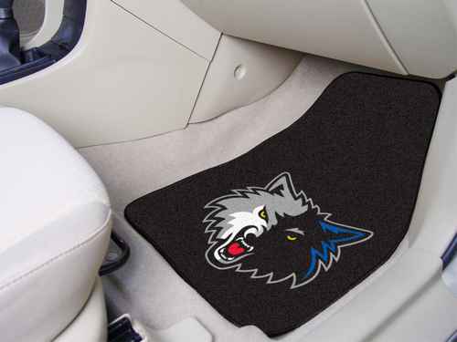 Minnesota Timberwolves Carpet Car Mats - Click Image to Close