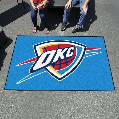 Oklahoma City Thunder Ulti-Mat Rug - Click Image to Close