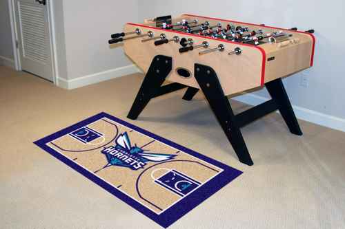 Charlotte Bobcats Basketball Court Runner - Click Image to Close