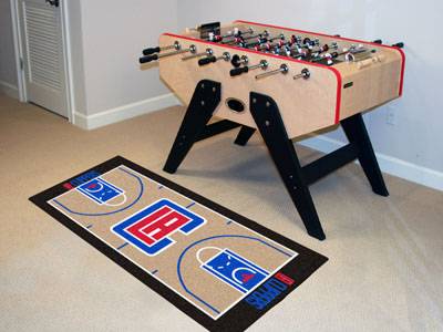 Los Angeles Clippers Basketball Court Runner - Click Image to Close