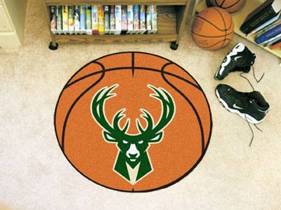 Milwaukee Bucks Basketball Rug - Click Image to Close