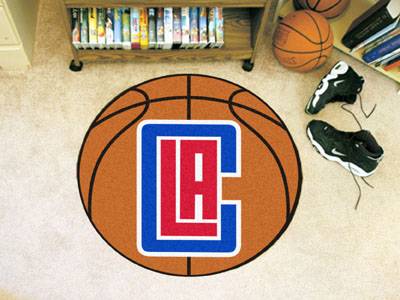 Los Angeles Clippers Basketball Rug - Click Image to Close