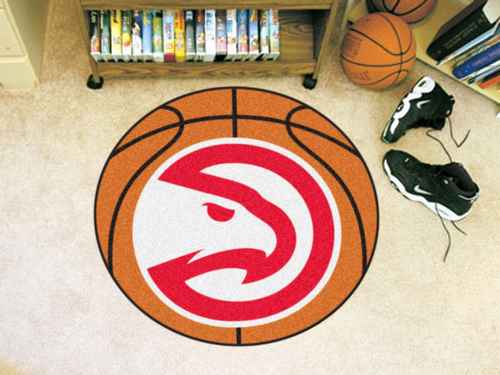 Atlanta Hawks Basketball Rug - Click Image to Close