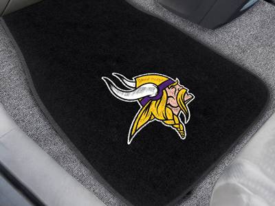 Minnesota Vikings Embroidered Car Mats - Click Image to Close