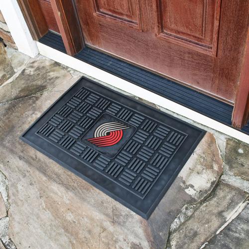 Portland Trail Blazers Medallion Door Mat - Click Image to Close