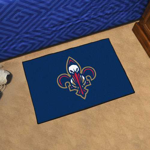 New Orleans Pelicans Starter Rug - Click Image to Close