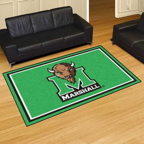 Marshall University Thundering Herd 5x8 Rug - Click Image to Close