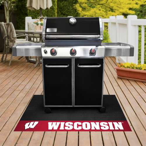 University of Wisconsin-Madison Badgers Grill Mat - Click Image to Close