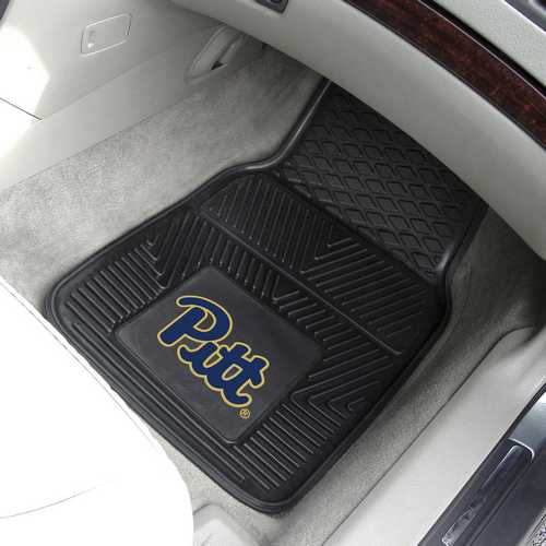 University of Pittsburgh Panthers Heavy Duty Vinyl Car Mats - Click Image to Close