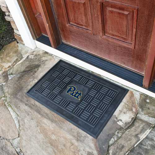 University of Pittsburgh Panthers Medallion Door Mat - Click Image to Close