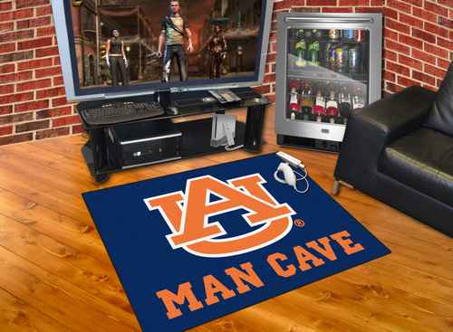 Auburn University Tigers All-Star Man Cave Rug - Click Image to Close