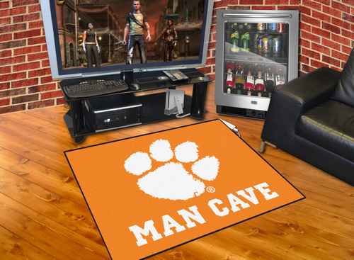 Clemson University Tigers All-Star Man Cave Rug - Click Image to Close