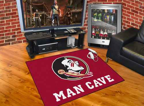 Florida State University Seminoles All-Star Man Cave Rug - Click Image to Close