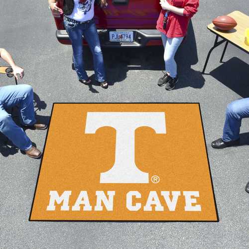 University of Tennessee Volunteers Man Cave Tailgater Rug - Click Image to Close