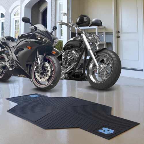 University of North Carolina Tar Heels Motorcycle Mat - Click Image to Close
