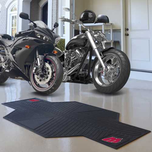 University of Wisconsin Badgers Motorcycle Mat - Click Image to Close