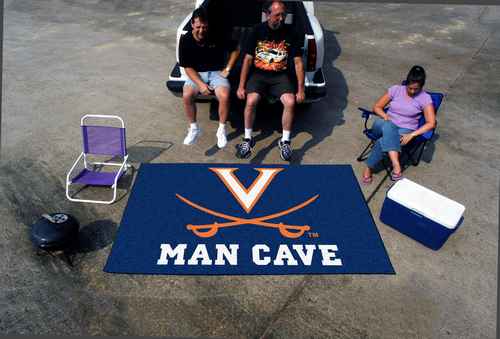 University of Virginia Cavaliers Man Cave Ulti-Mat Rug - Click Image to Close