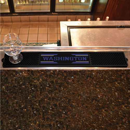 University of Washington Huskies Drink/Bar Mat - Click Image to Close