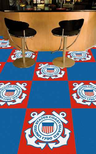 United States Coast Guard Carpet Floor Tiles - Click Image to Close
