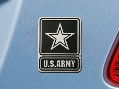 United States Army 3D Chromed Metal Car Emblem - Click Image to Close