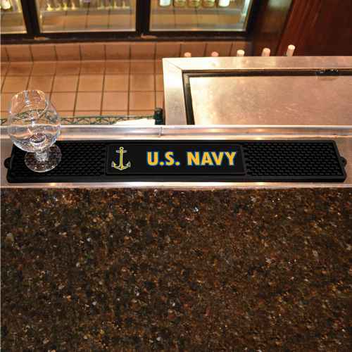 United States Navy Drink/Bar Mat - Click Image to Close