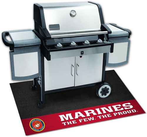 United States Marine Corps Grill Mat - Click Image to Close