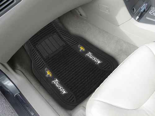 Towson University Tigers Deluxe Car Floor Mats - Click Image to Close