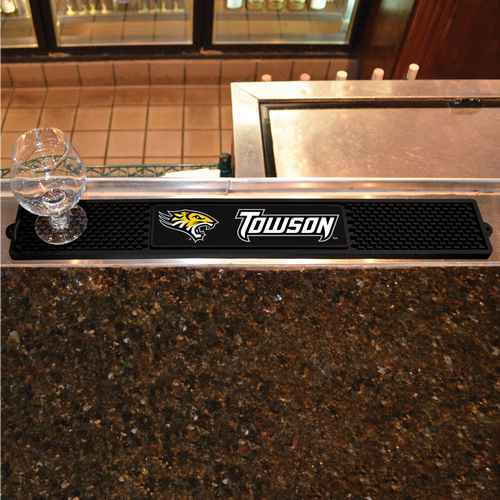 Towson University Tigers Drink/Bar Mat - Click Image to Close