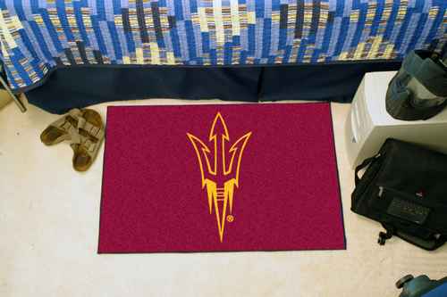 Arizona State University Sun Devils Starter Rug - Pitchfork - Click Image to Close