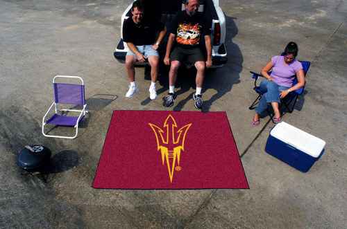Arizona State University Sun Devils Tailgater Rug - Pitchfork - Click Image to Close