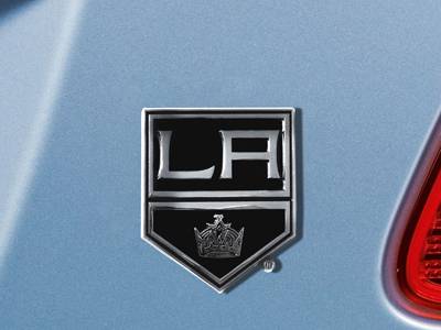 Los Angeles Kings 3D Chromed Metal Car Emblem - Click Image to Close