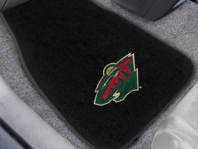 Minnesota Wild Embroidered Car Mats - Click Image to Close