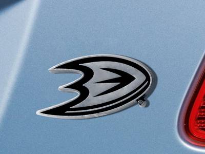 Anaheim Ducks 3D Chromed Metal Car Emblem - Click Image to Close