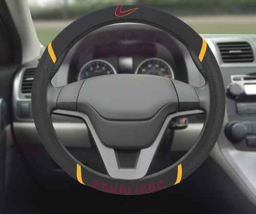 Cleveland Cavaliers Steering Wheel Cover - Click Image to Close