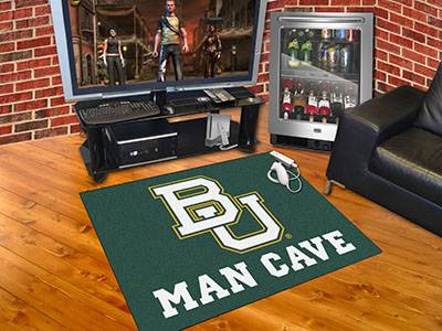 Baylor University Bears All-Star Man Cave Rug - Click Image to Close