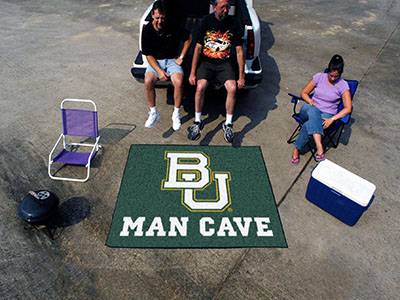 Baylor University Bears Man Cave Tailgater Rug - Click Image to Close