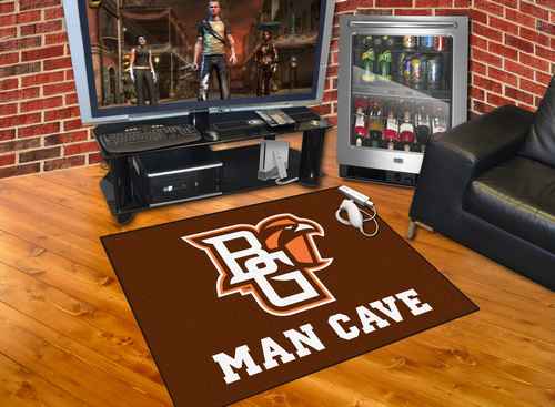 Bowling Green State University Falcons All-Star Man Cave Rug - Click Image to Close