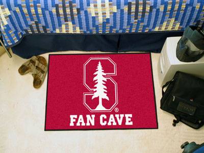 Stanford University Cardinal Man Cave Starter Rug - Click Image to Close