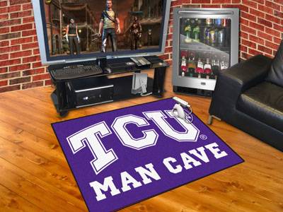 TCU Horned Frogs All-Star Man Cave Rug - Click Image to Close