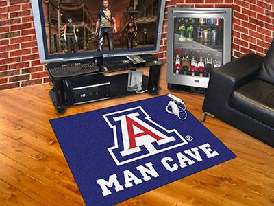 University of Arizona Wildcats All-Star Man Cave Rug - Click Image to Close