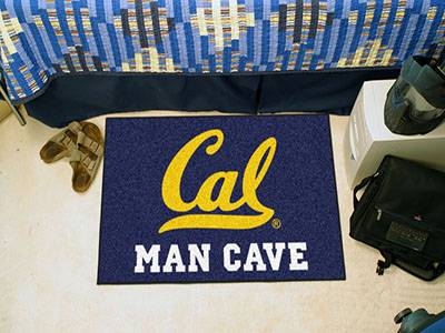 UC Berkeley Golden Bears Man Cave Starter Rug - Click Image to Close