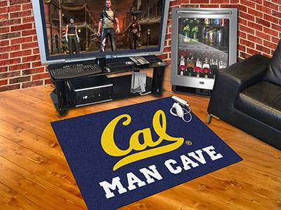 UC Berkeley Golden Bears All-Star Man Cave Rug - Click Image to Close