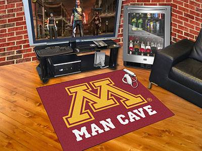 Minnesota Golden Gophers All-Star Man Cave Rug - Click Image to Close
