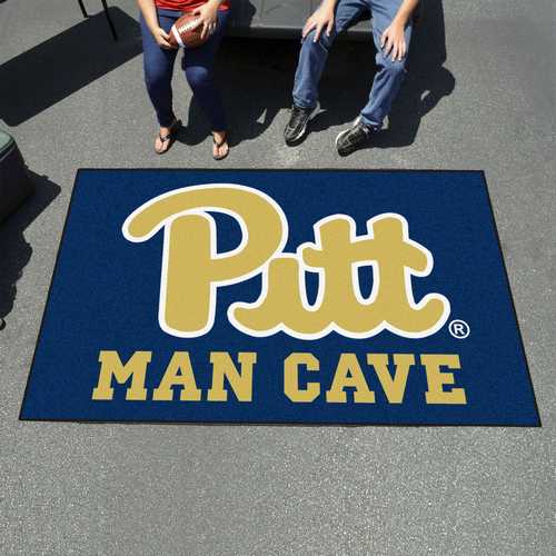 University of Pittsburgh Panthers Man Cave Ulti-Mat Rug - Click Image to Close