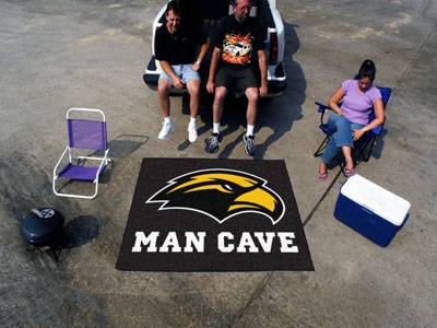 Southern Miss Golden Eagles Man Cave Tailgater Rug - Click Image to Close