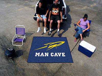University of Toledo Rockets Man Cave Tailgater Rug - Click Image to Close