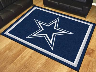 Dallas Cowboys 8'x10' Rug - Click Image to Close