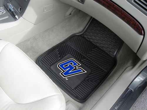 Grand Valley State University Lakers Heavy Duty Vinyl Car Mats - Click Image to Close