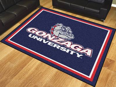 Gonzaga University Bulldogs 8'x10' Rug - Click Image to Close